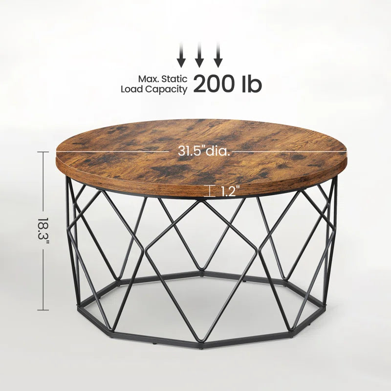 31" Round Coffee Table Pet Planet Trading Limited